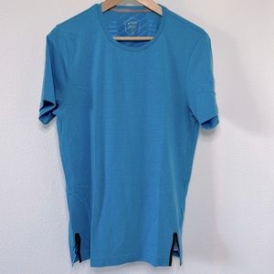Asics Gel-Cool 2 Short Sleeve Top, Island Blue, Medium